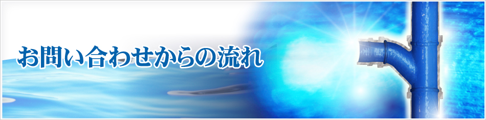 お問い合わせからの流れ